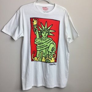 Keith Haring Statue Of Liberty Tee 